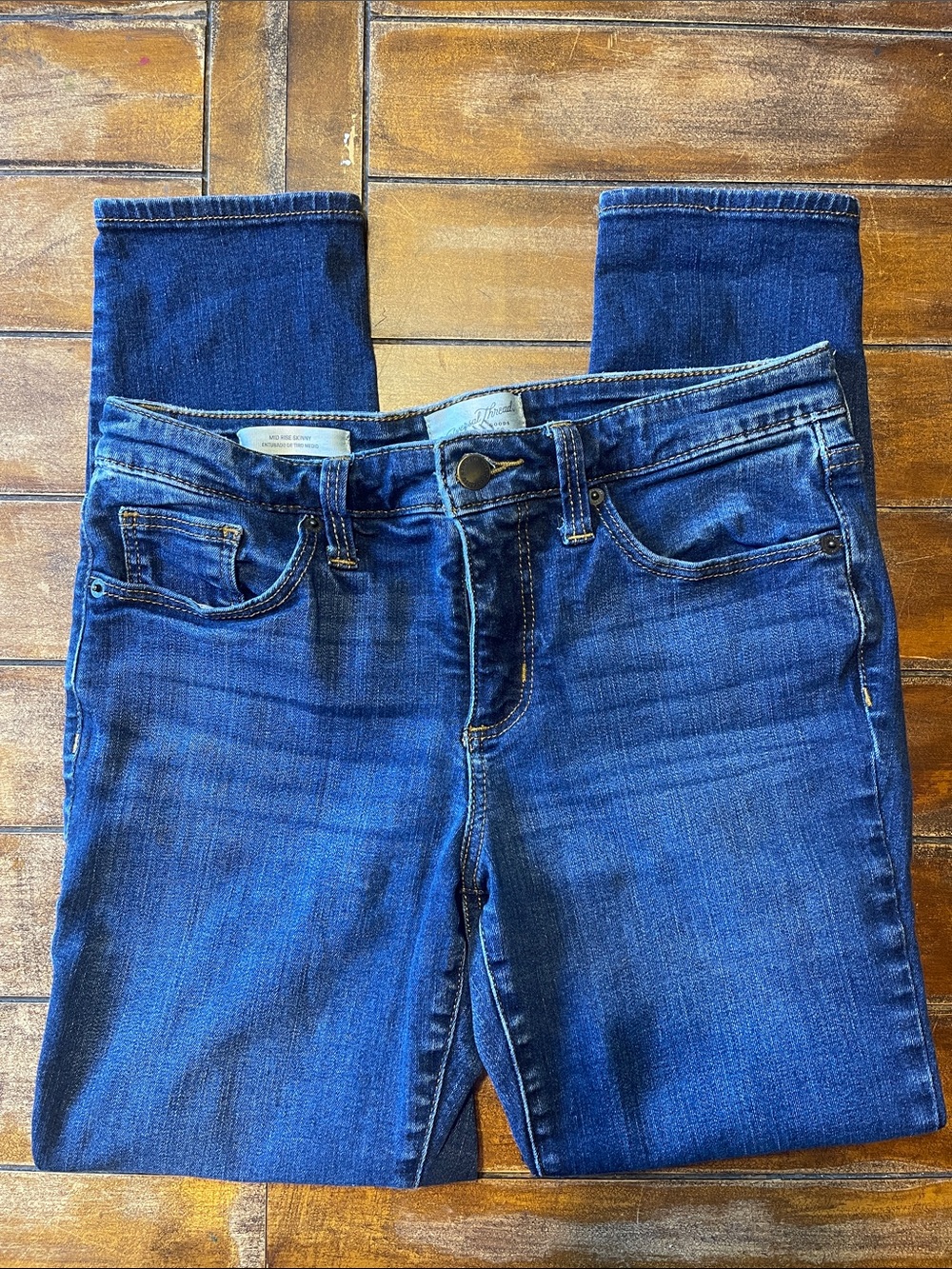 Universal Thread Women's Indigo Skinny Jeans